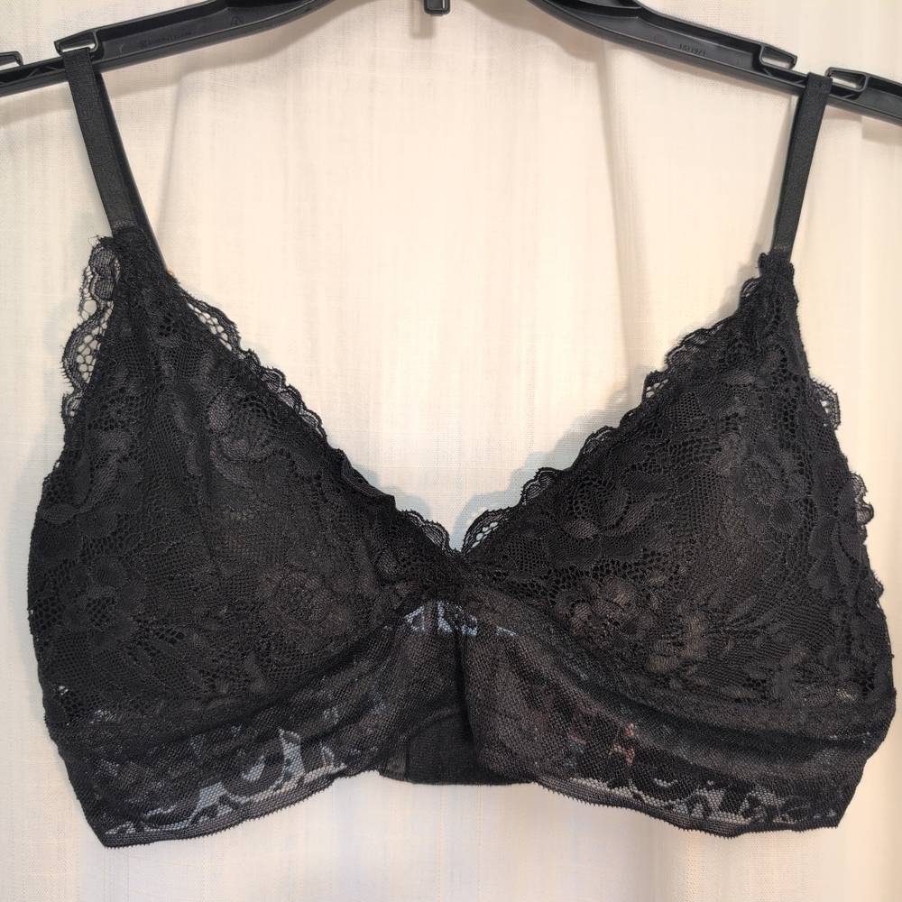 Juicy Couture Black Lace Bralette